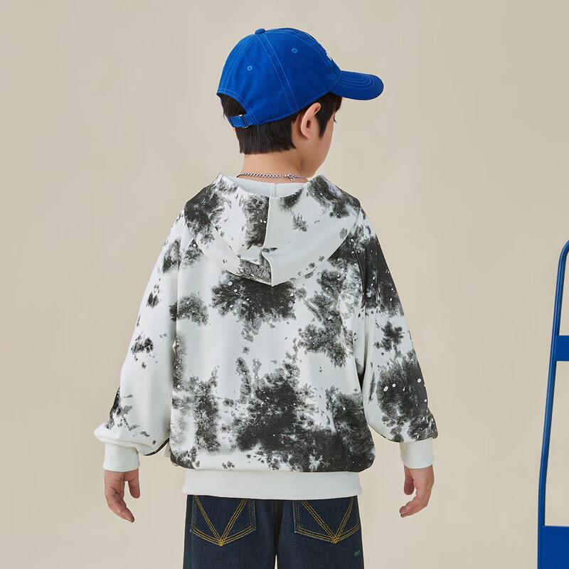 

Boys Tie-Dye Hooded Sweatshirt 110
