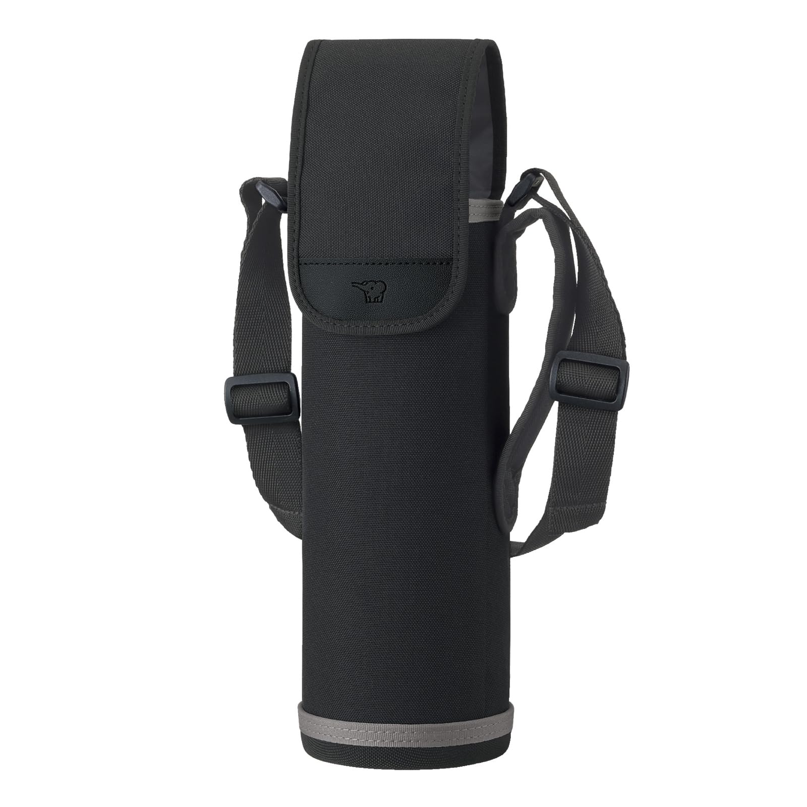 

Чехол для термобутылки Zojirushi 950 мл, плечевой ремень с ручкой, машинная стирка, включает бирку для имени, черный, MC-EA05-BA