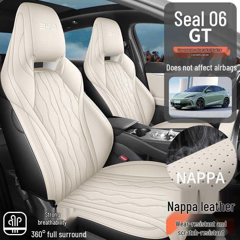 2026 BYD Seal 06 GT Leather Seat Covers - Full Coverage, Four Seasons Car Seat Cushions