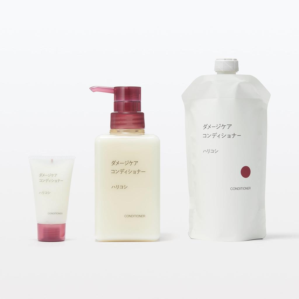 MUJI Damage Care Conditioner Harikoshi Refill 340g OAO46A3A