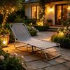 Portable Nap Lounger, Sun Chair, Foldable Outdoor & Indoor Lounger, Beach Lounger(only with 1pc Lounger)