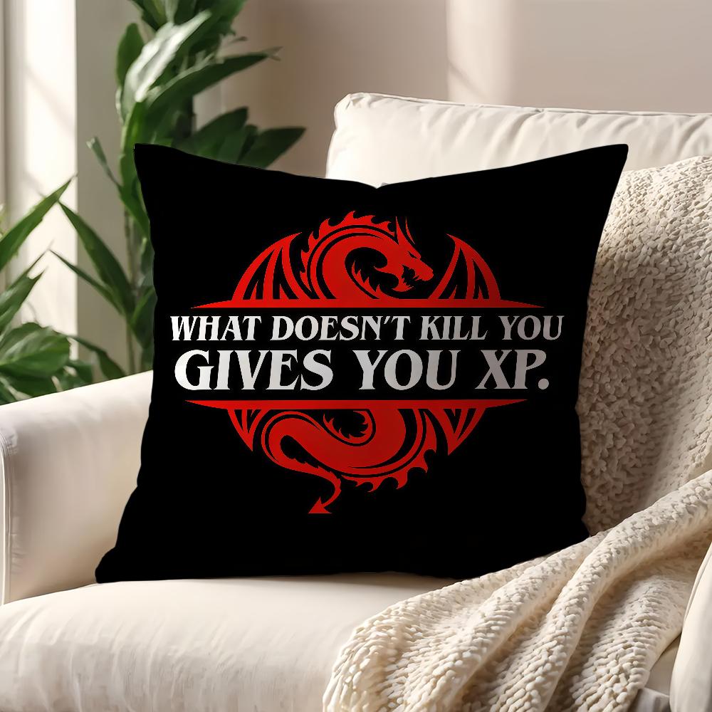 Anything That Doesn't Kill cushion cover Pillow Cover Decoration Room Home Sofa living Office Car Nordic Simplicity