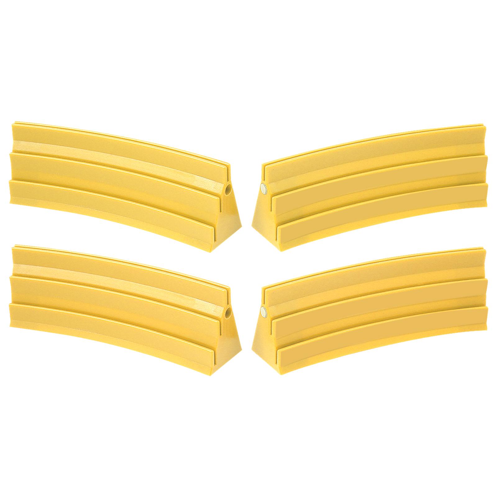 

4 шт. Пластиковые держатели для карт Большой вместимости Портативные Штабелируемые Хранение Лоток для игровых карт Помогает сосредоточиться во время игры для взрослых, детей, пожилых людей