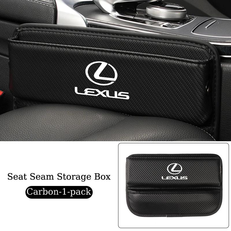 THQP1 Car Seat Gap Storage Box Tools Organiser Seam Filler Case Accessories For Lexus CT ES GS NX IS250 CT200h IS300h ES300h RX400h