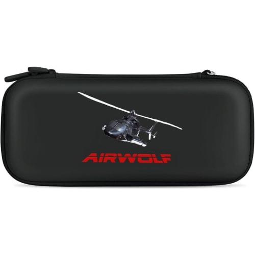 Airwolf Switch Case, Protective Cover, Carrying Case, Hand Pouch, Hard Case, Game Console Storage Bag, Large Capacity (15 Game Cards), Full Protection