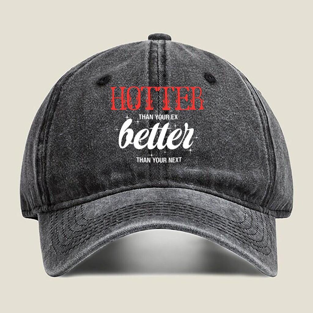 Heißer Besser Slogan Mode Gewaschene Baseballkappe Hut Outdoor-Aktivitäten