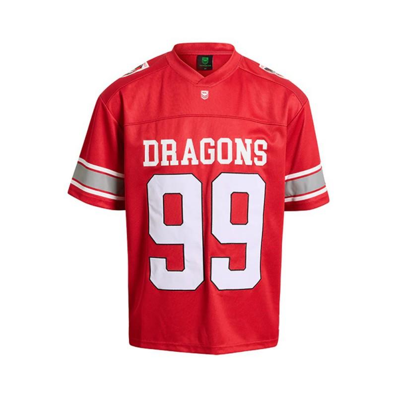 2026 Dragons Rugby Jersey Mens Quick Dry Short Sleeve Team Sports Training Top