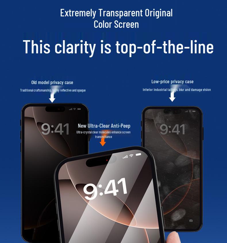Apple ip17 Drop-Proof Magnetic Stand Dual Lens Protective Phone Case