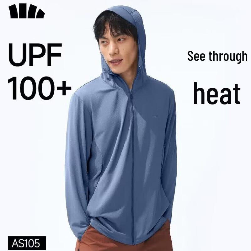 Beneath Men s Breathable UPF100+ Sun Protection Jacket AS105 XXXL