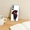 T-TOUGE-N-ANKI Coque de téléphone pour Samsung Galaxy A73, A72, A71, A70, A53, A52, A51, Autres Housse souple noire