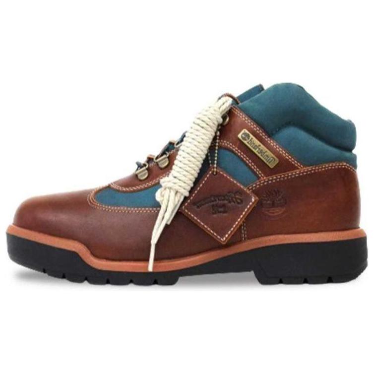 Timberland Apartment X Field Boots Comfortable Durable Casual Versatile Waterproof Ankle Boots Men boots Brown Blue TB0A6DSWEDO