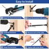 Black Cable Railing Kit, T316 Stainless Steel 1/8” Swage Toggle Turnbuckle Hardware for Wood Posts, Stair Deck Cable Railing System,
