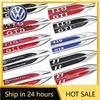 2026 Nieuw Voor VOLKSWAGEN VW 3D Metaal VW Auto Spatbord Zij-Embleem Stickers Auto Decoratie Accessoires Voor Volkswagen VW GTI R GTD G