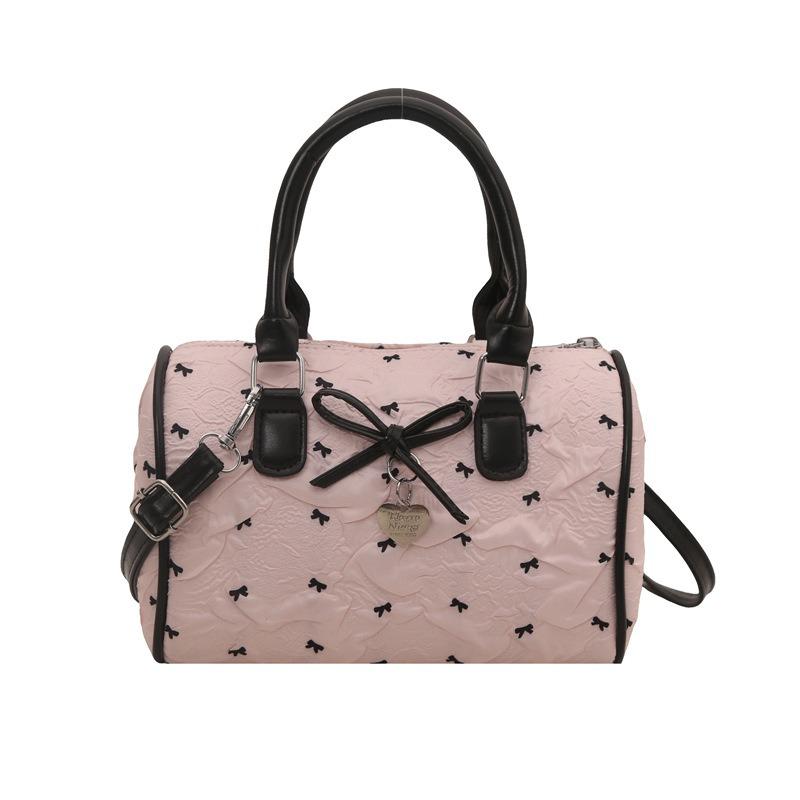 High-end niche bag women's summer new fashion contrasting color messenger bag portable pillow bag