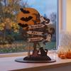 Halloween Home Tabletop Accents Moon Bat Ghost And Dead Tree Ornament, Festive Table Centerpieces Decorative Centerpiece for Desktop Holiday
