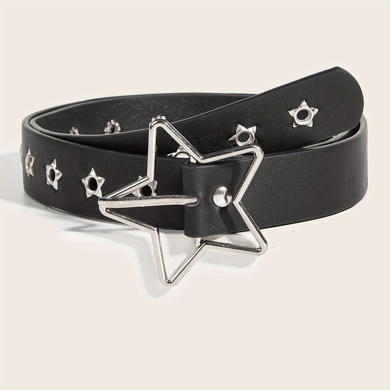 

Y2K Sweetie Five-Pointed Star Belt 108*2.8cm чёрный