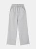 IKALOOK Coated Rayon Spandex Elastic Waist Sweatpants Dpt124