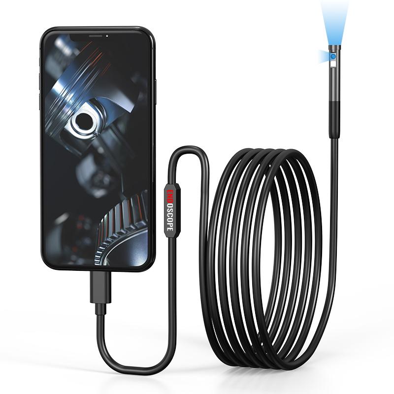 

Промышленные инструменты для инспекции USB OTG Видеобороскоп Wi-Fi Беспроводная связь IOS Android Телескопическое инспекционное зеркало эндоскопическое