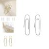 Trendy European Fashion U-shaped Pearl Earrings With Creative Unique Design