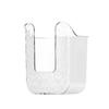 Wall Mounted Wipes Dispenser Self-Adhesive Waterproof Punch Free Tissue Holder for Kitchen Bathroom Patio Home