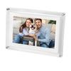 10.1 Inch Digital Picture Frame Acrylic USB2.0 Electronic Photo Frame Video Music Player with LED Light 8GB Memory for Home Desktop Decor