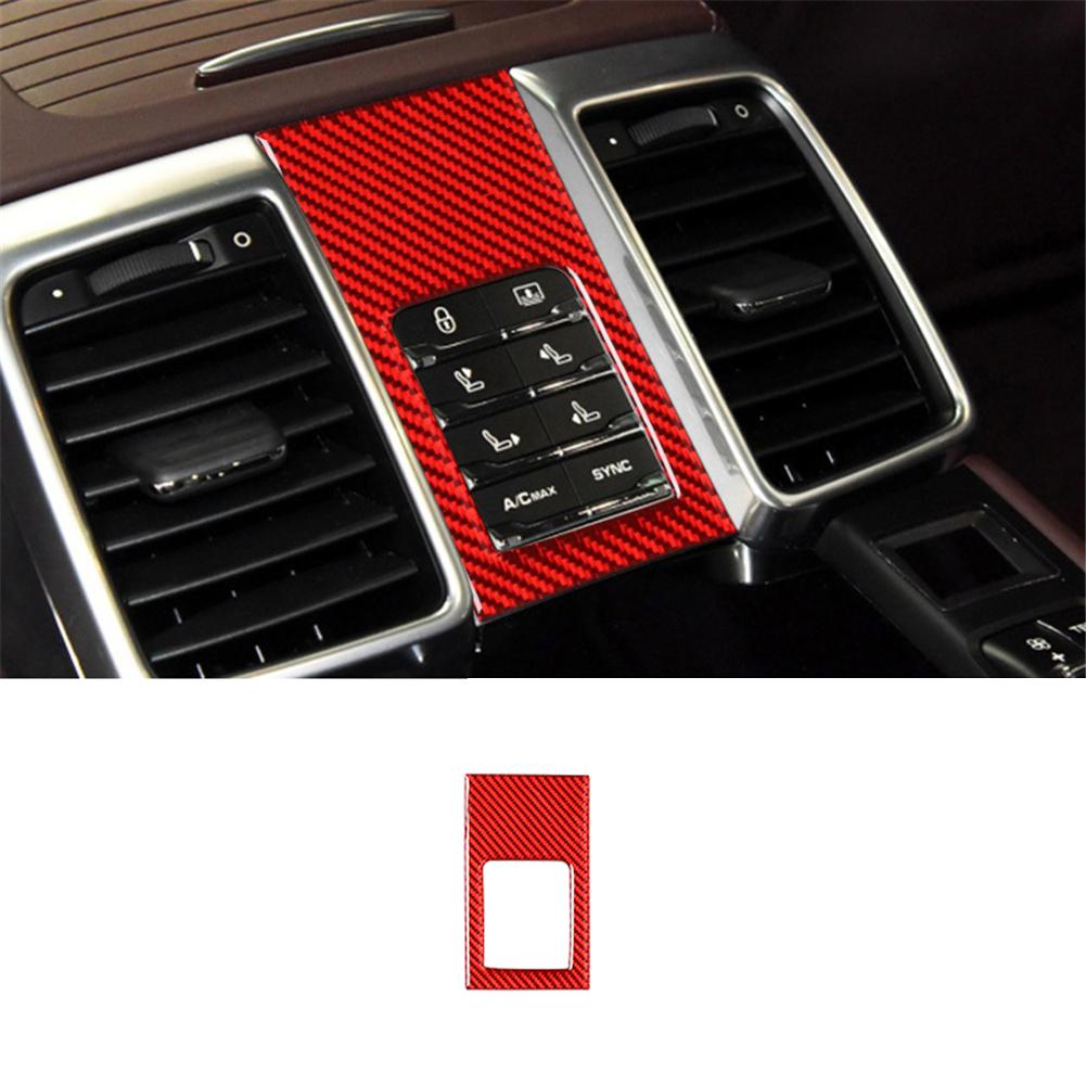 

Red For porsche panamera 2010-2016 Car Styling Accessories Carbon Fiber Black Interior Various Parts Decorative Stickers