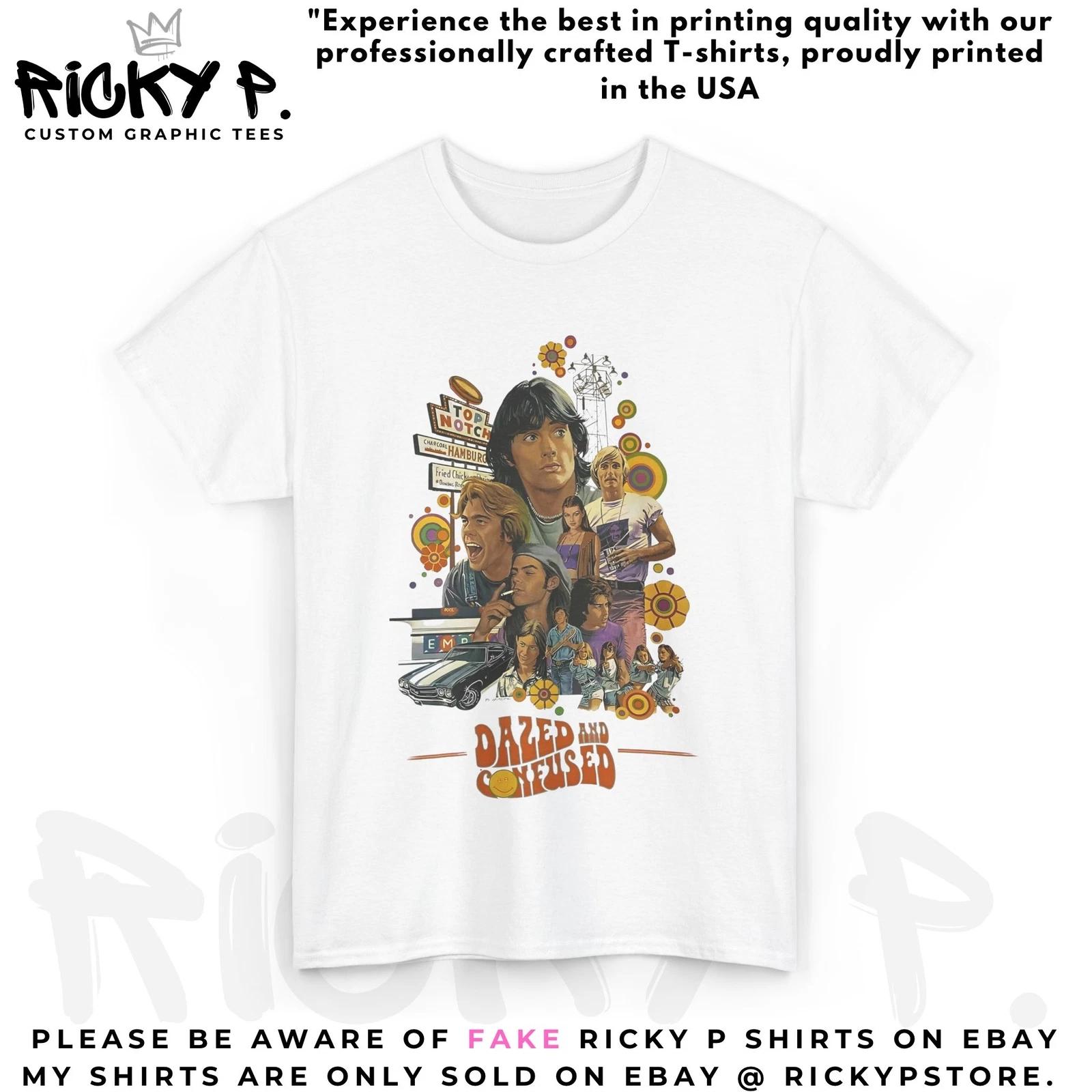 Dazed & Confused Movie T shirt Fitted Unisex Heavy Cotton Tee 2XL