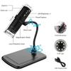 3 In 1 HD 1000X Digital Microscope LED USB WiFi Microscope Mobile Phone Microscope Camera with Stand for Smartphone PCB Inspection Tools
