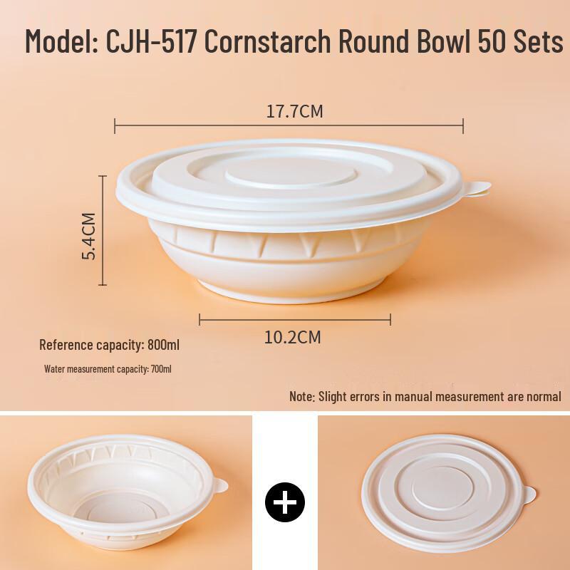 Disposable Corn Starch Lunch Box