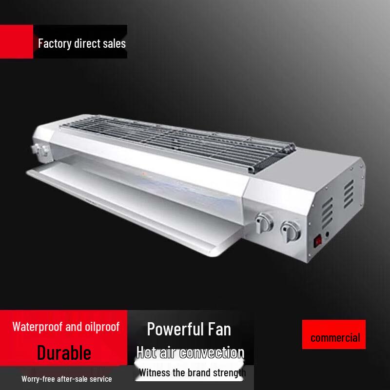 Commercial Mobile Gas BBQ Grill