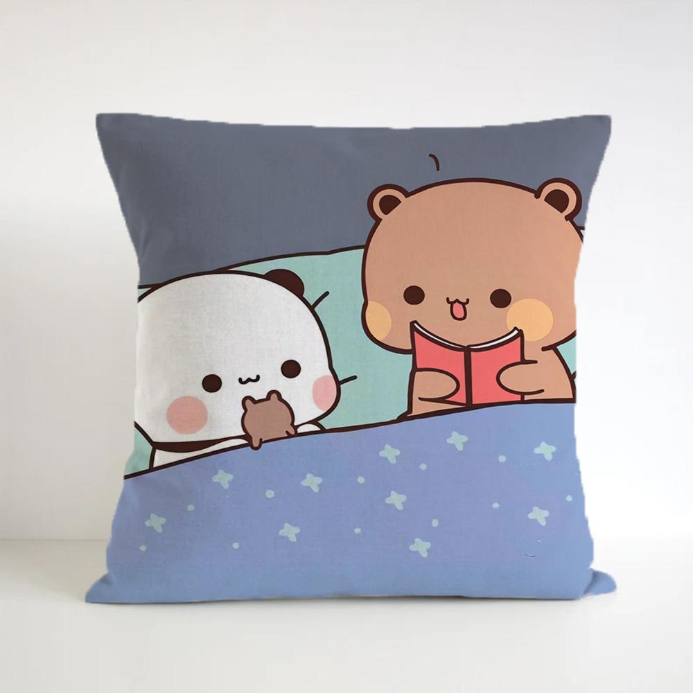 Bubu Dudu Pillow Cover Decorative Pillowcases Cushions Pillowcase 45*45 Ornamental Pillows For Living Room Sofa Cushion