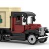 Compatible Building Blocks Winter Village Christmas Tree Truck MOC-126375 Assembly & Construction Car Educational Model Toy