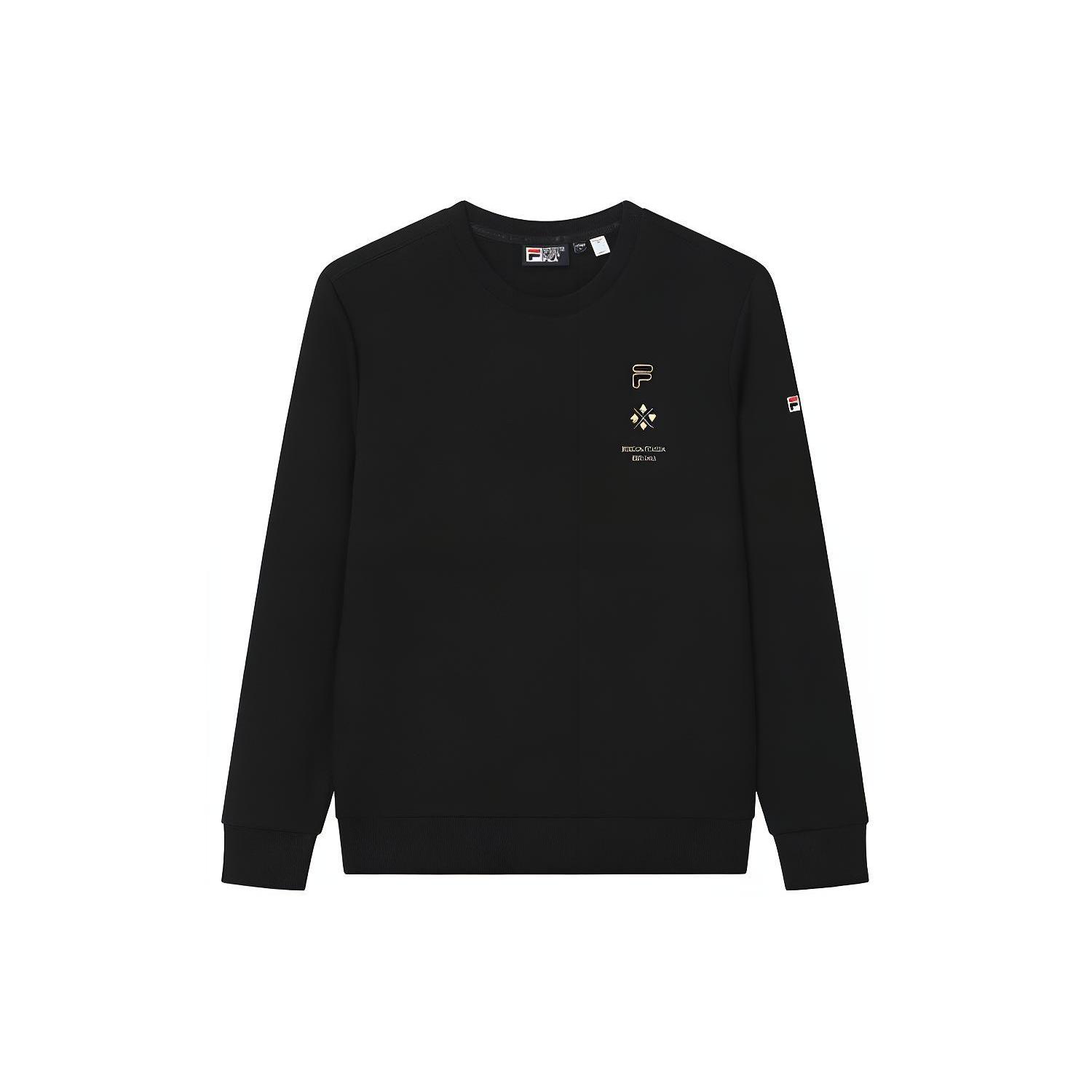 

New FILA Sweatshirts Men s Jet Black F11M218215FBK L