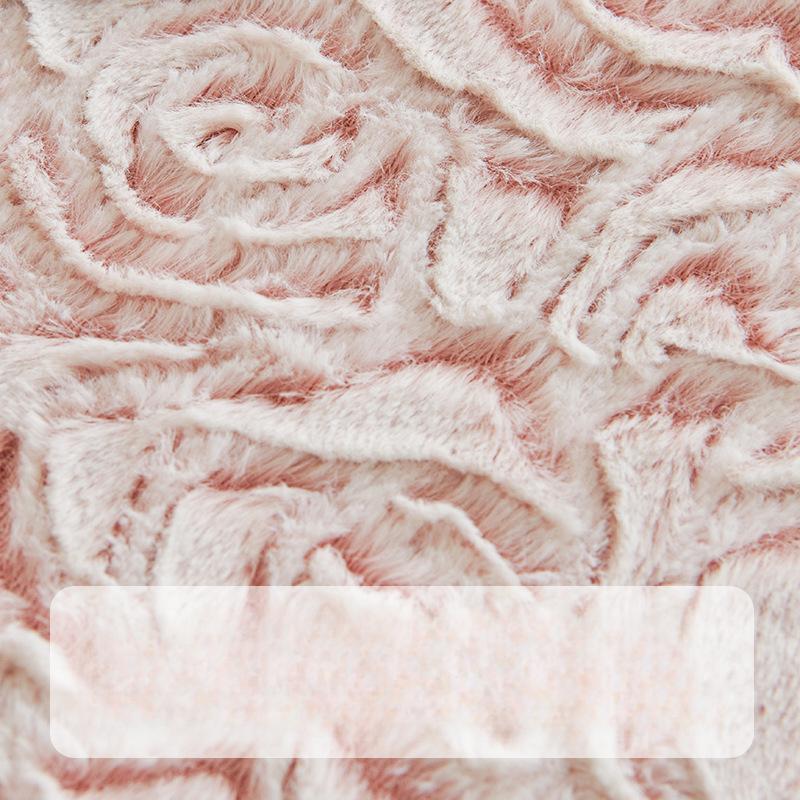 High-Grade Light Luxury Embossed Velvet Sofa Towel Cover Cloth Autumn and Winter Sofa Cover All-Inclusive Universal Cover Thickened Blanket Cushion