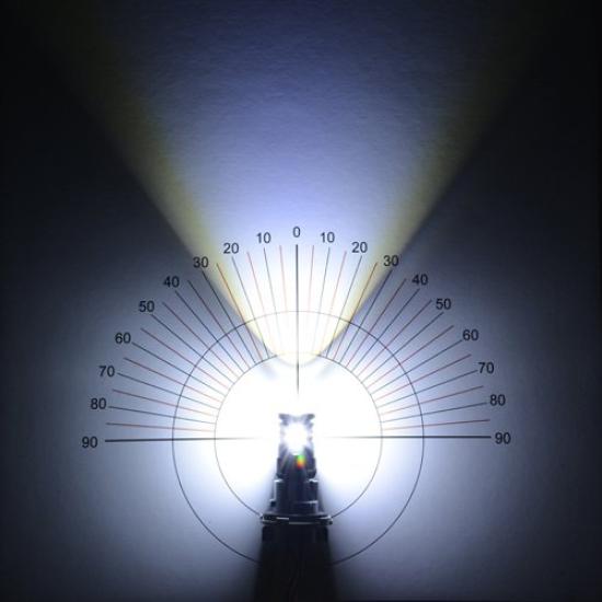 IPF Backup Lamp LED T16 500 Made in Japan Bulb, 6000K, Lumens, 303BL,