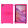 For Lenovo Tab K9/Tab One Silicone Case with Kickstand Rugged Protective Cover