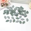 Fresh-keeping 100Pcs Artificial Leaves Realistic Colorful Versatile Simulation Embossing Mini Fabric Photography Props Tree