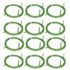 Nursery Watering Rings with Tube Joint and 3 Support Stakes, 5 Inch Soil Irrigation Tool for Pots, Containers, and Garden Use