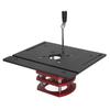 Router Lift Manual Lifting Router Lift System Kit Router Table Saw Insert Base Plate Black