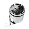 1pc Motorcycle LED Tachometer Digital Voltmeter Tachometer Gauge 12V Motorcycle Metal Odometer Speedometer Universal Accessories