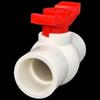 Lijuhong PVC Ball Valve Water Pipe Fittings (5-Pack, 50mm OD)