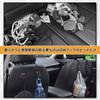 Hidden Double Headrest Hooks with Logo for the New Custom Accessories for Car Interior Organization and Easy Beautiful and Custom Interior Accessories