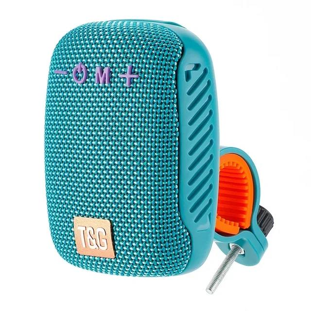 TG392 Outdoor Bicycle Portable Mini Bluetooth Speaker Waterproof FM Radio Supports TWS/TF/AUX Subwoofer Bicycle Wireless Speaker