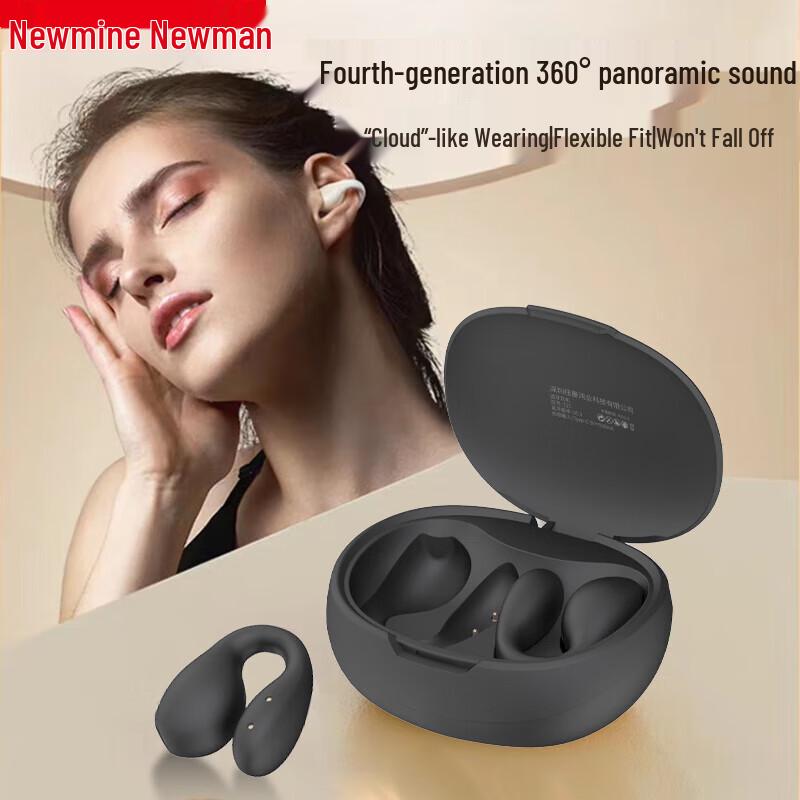 Newmine T25 Ear-Clip Bluetooth Headphones