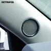 For Mazda CX-5 CX5 KF CX-8 CX8 2017- 2024 Carbon Fiber Window A Pillar Sound Audio Loud Speaker Cover Trim Car Accessories