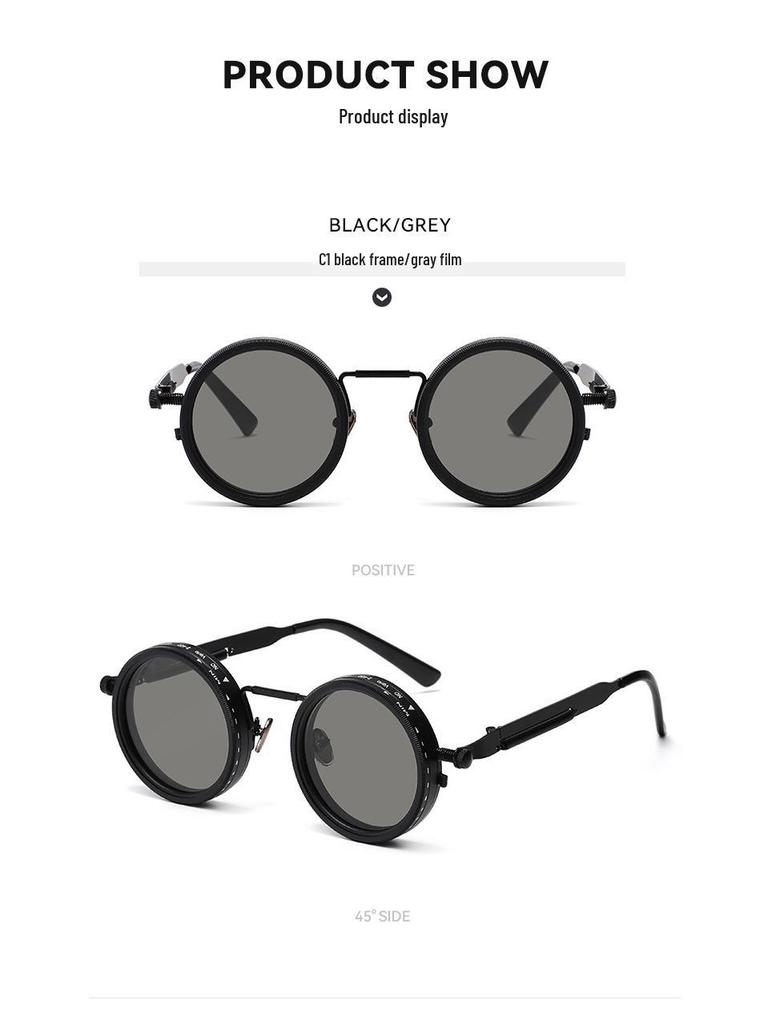 ND9 Adjustable Dimming Polarized Sunglasses: Retro, Anti-UV, Ideal for Fishing & Driving