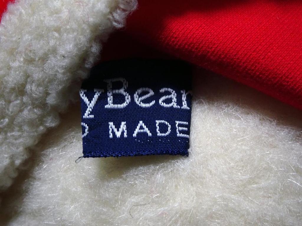 [USED] Teddy Bear Santa Claus Handmade