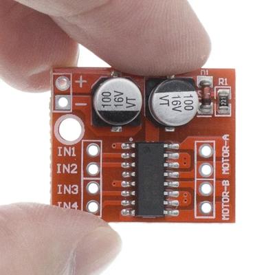 2 DC Motor Drive Module Reversing PWM Speed Dual H Bridge Stepper Motor Mini Victory L298N