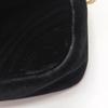 [Usato] Borsa a tracolla mini GG Marmont Serie Logo Vintage Trapuntata in Velluto con Catena - Buono #12XLLHF