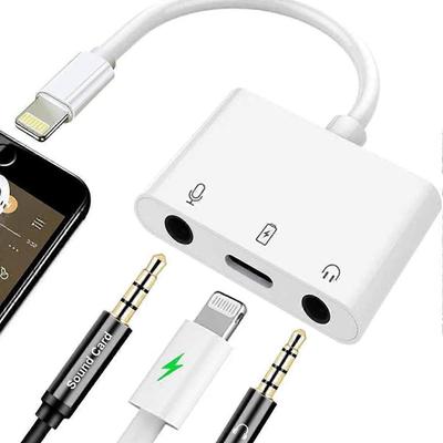 2025 Latest Model  Microphone & 3.5mm Headphone Adapter for iPhone Microphone Adapter for